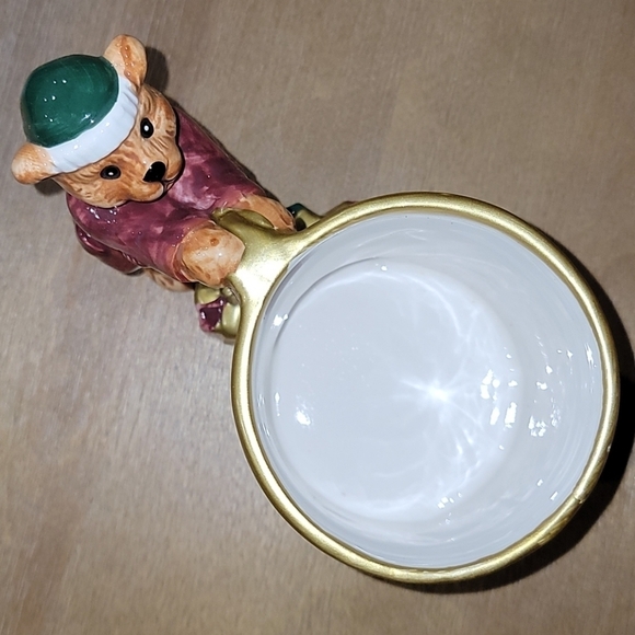 1995 Home For the Holidays Bear Mug - Picture 6 of 11